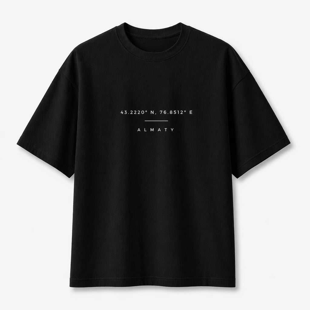 Coordinates Tee-Almaty Edition