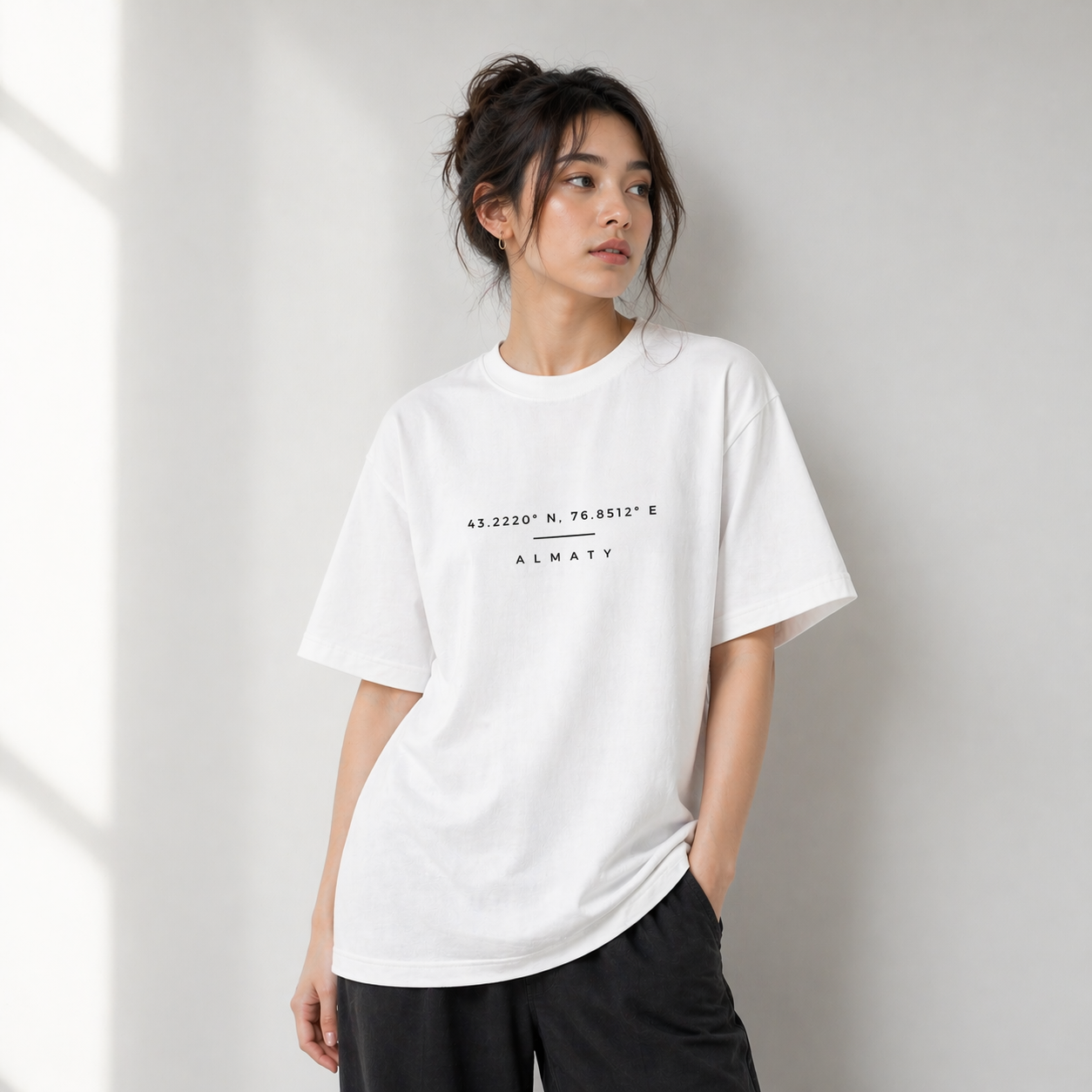 Coordinates Tee-Almaty Edition