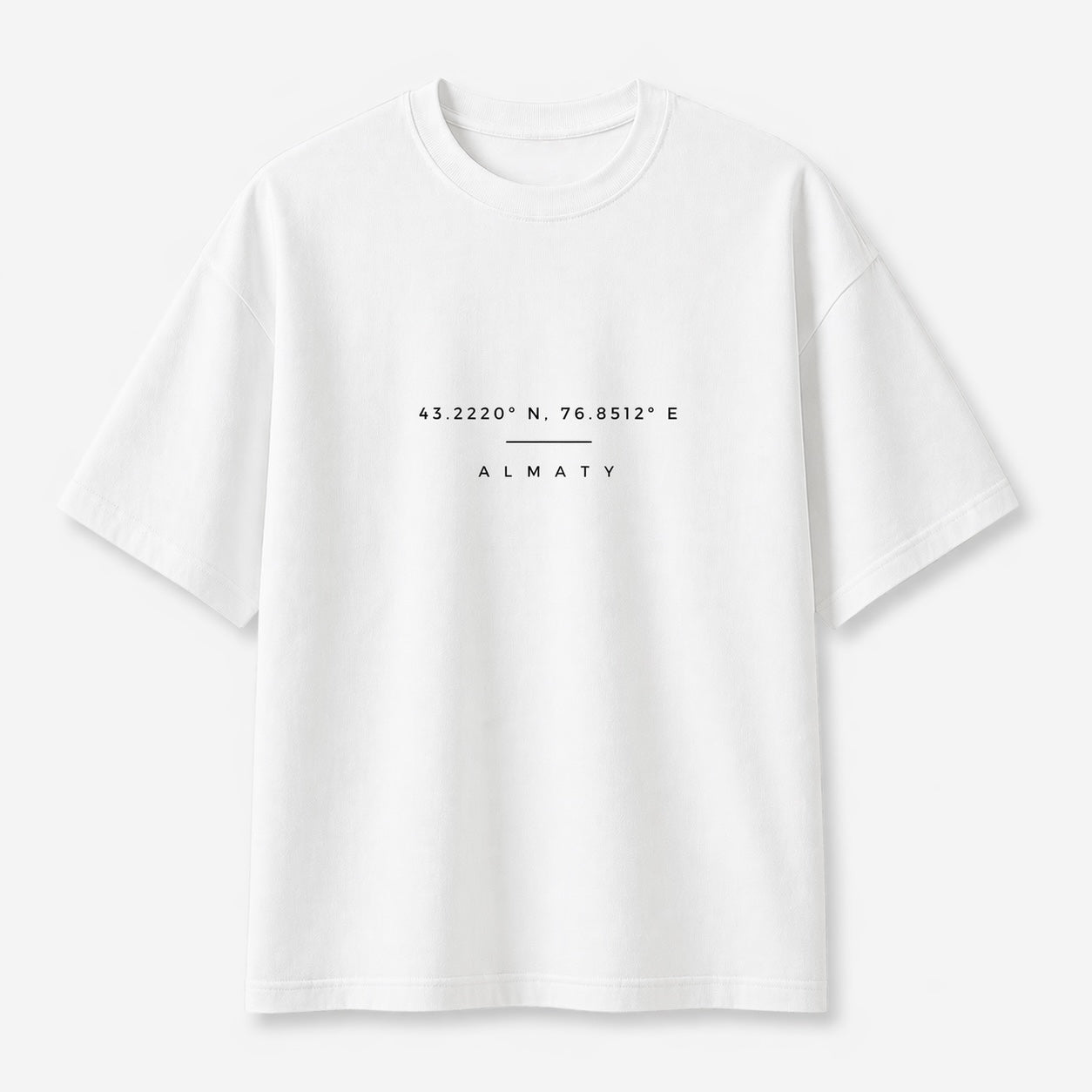Coordinates Tee-Almaty Edition