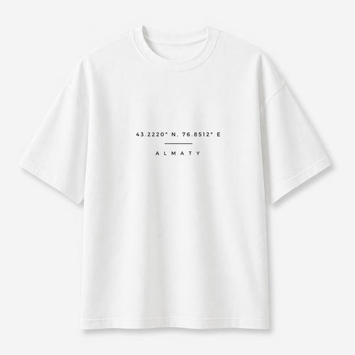 Coordinates Tee-Almaty Edition