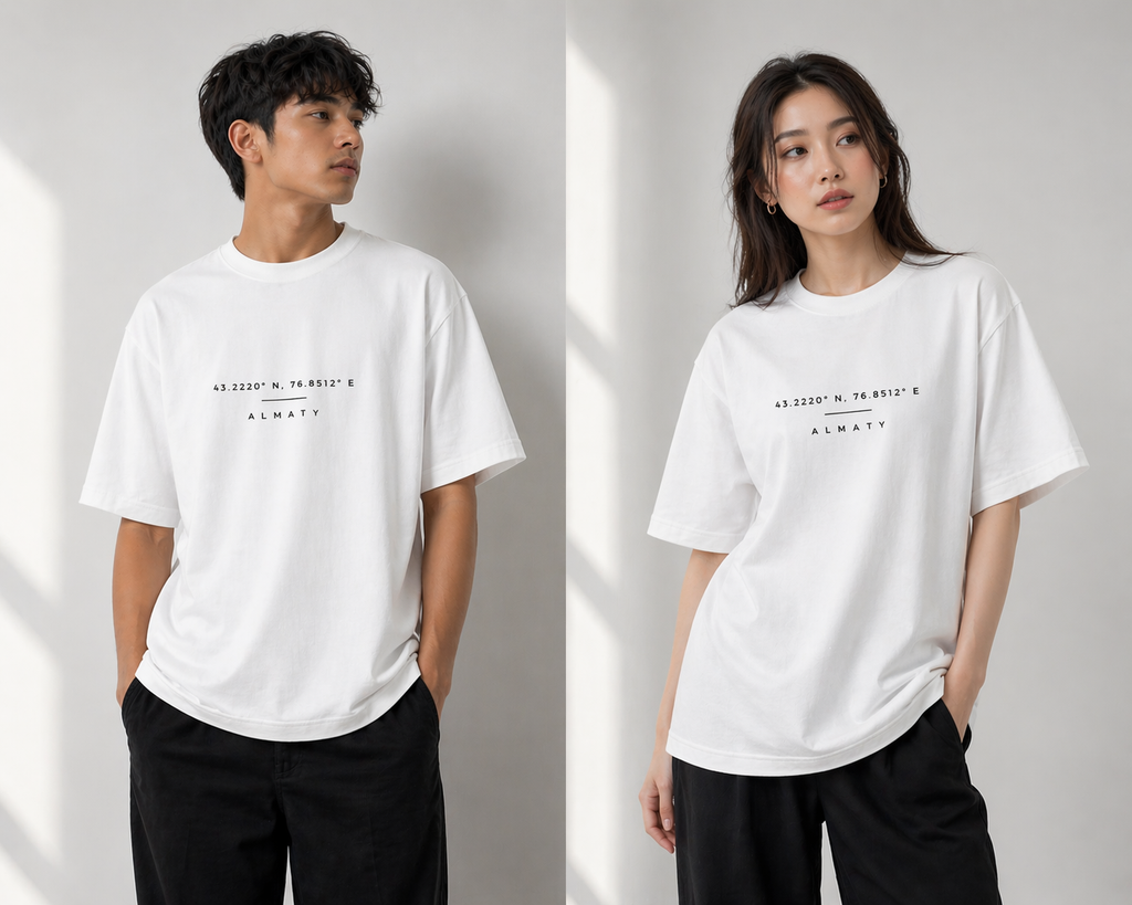 Coordinates Tee-Almaty Edition