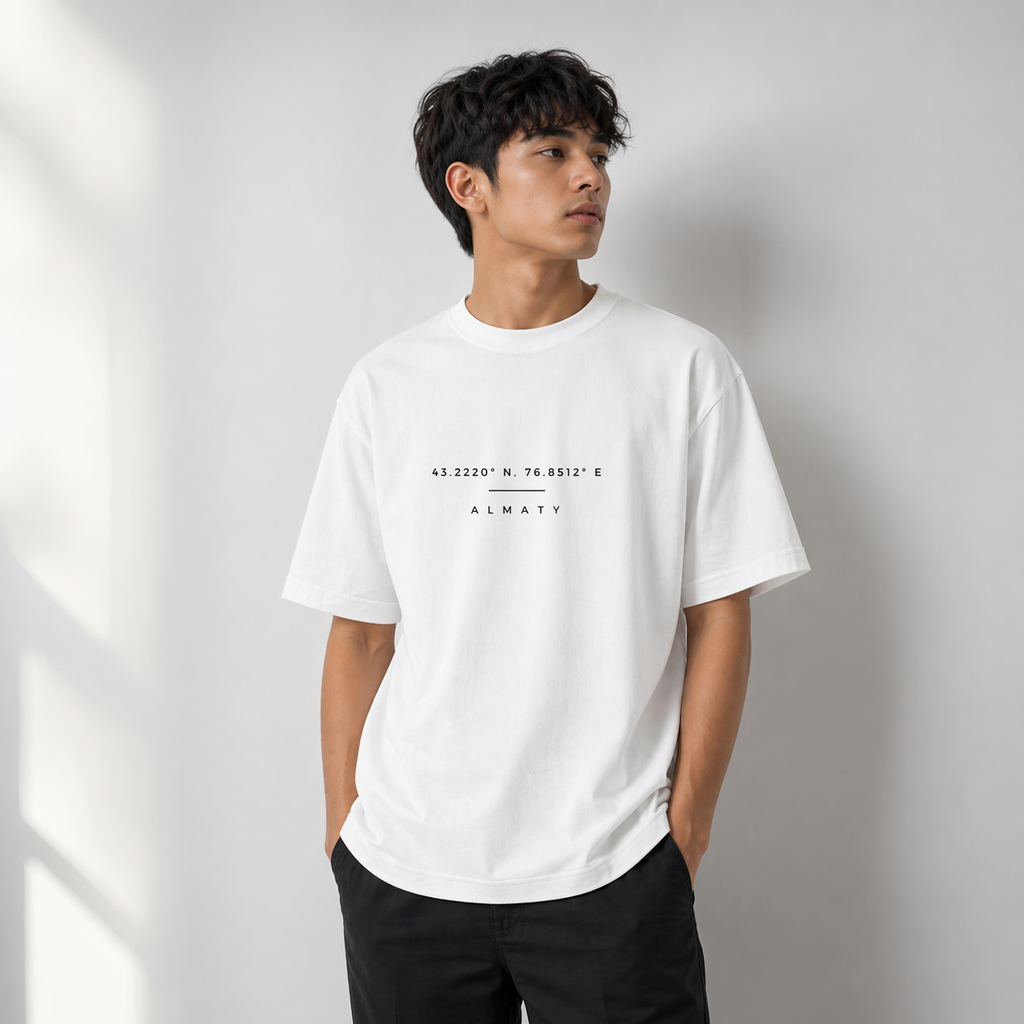 Coordinates Tee-Almaty Edition